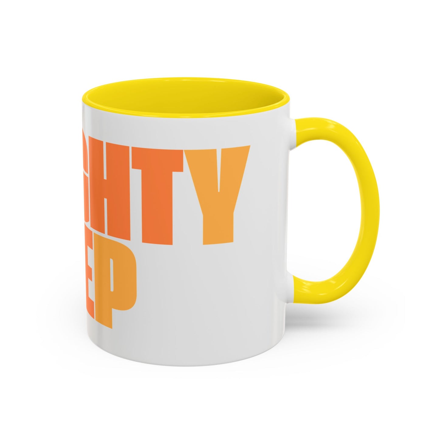 Funny Naughty Step Coffee Mug - Burnt Orange