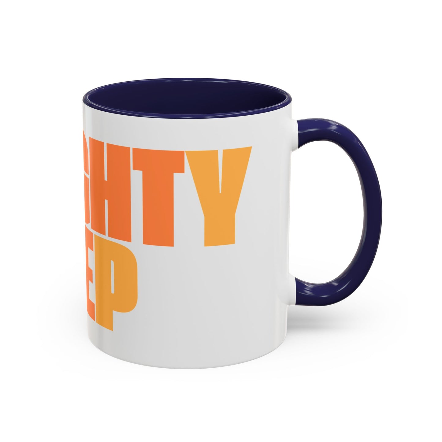 Funny Naughty Step Coffee Mug - Burnt Orange