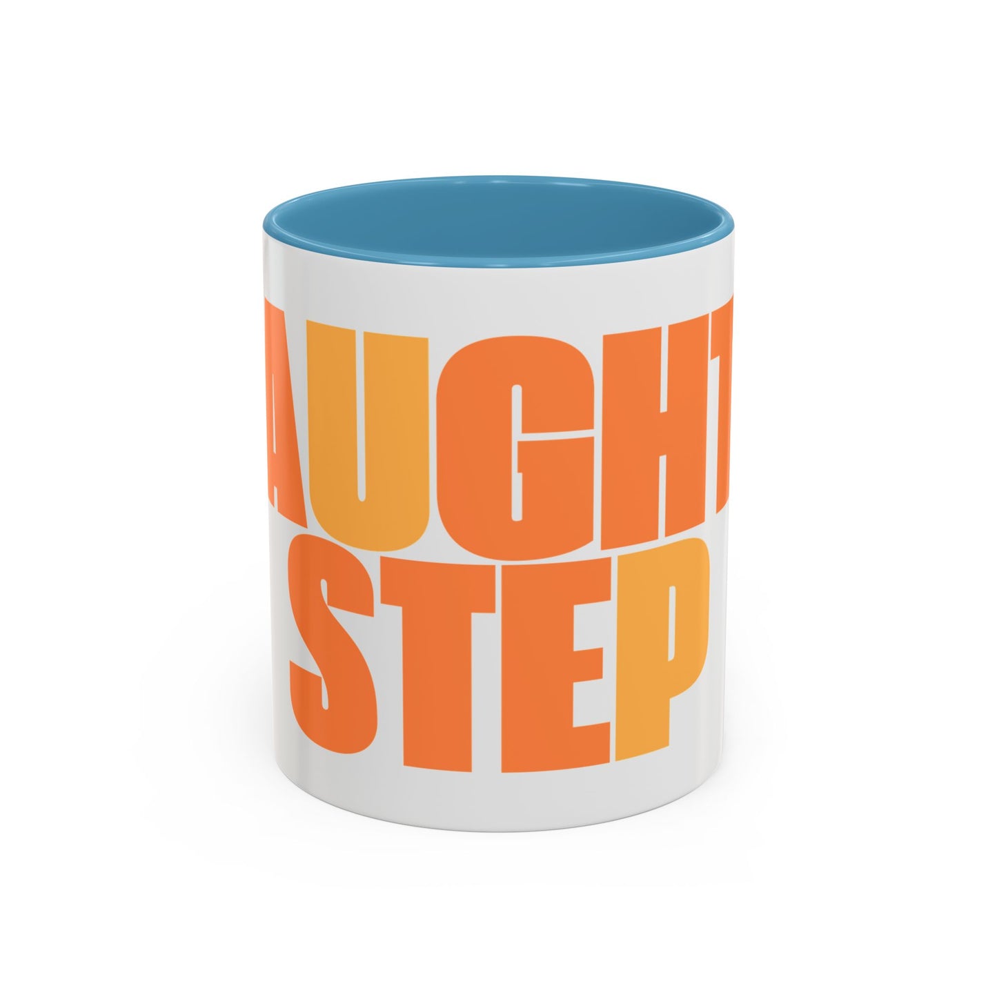 Funny Naughty Step Coffee Mug - Burnt Orange