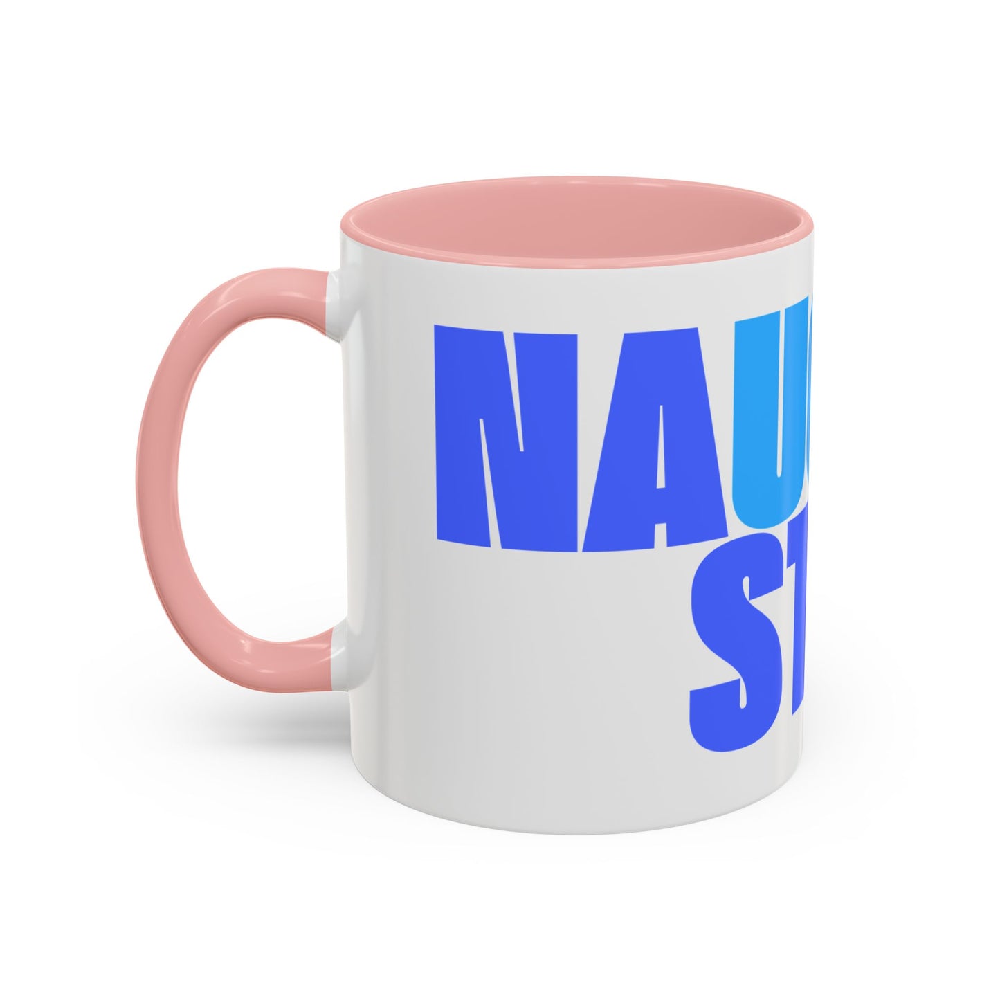 Funny Naughty Step Coffee Mug - Afina Blue