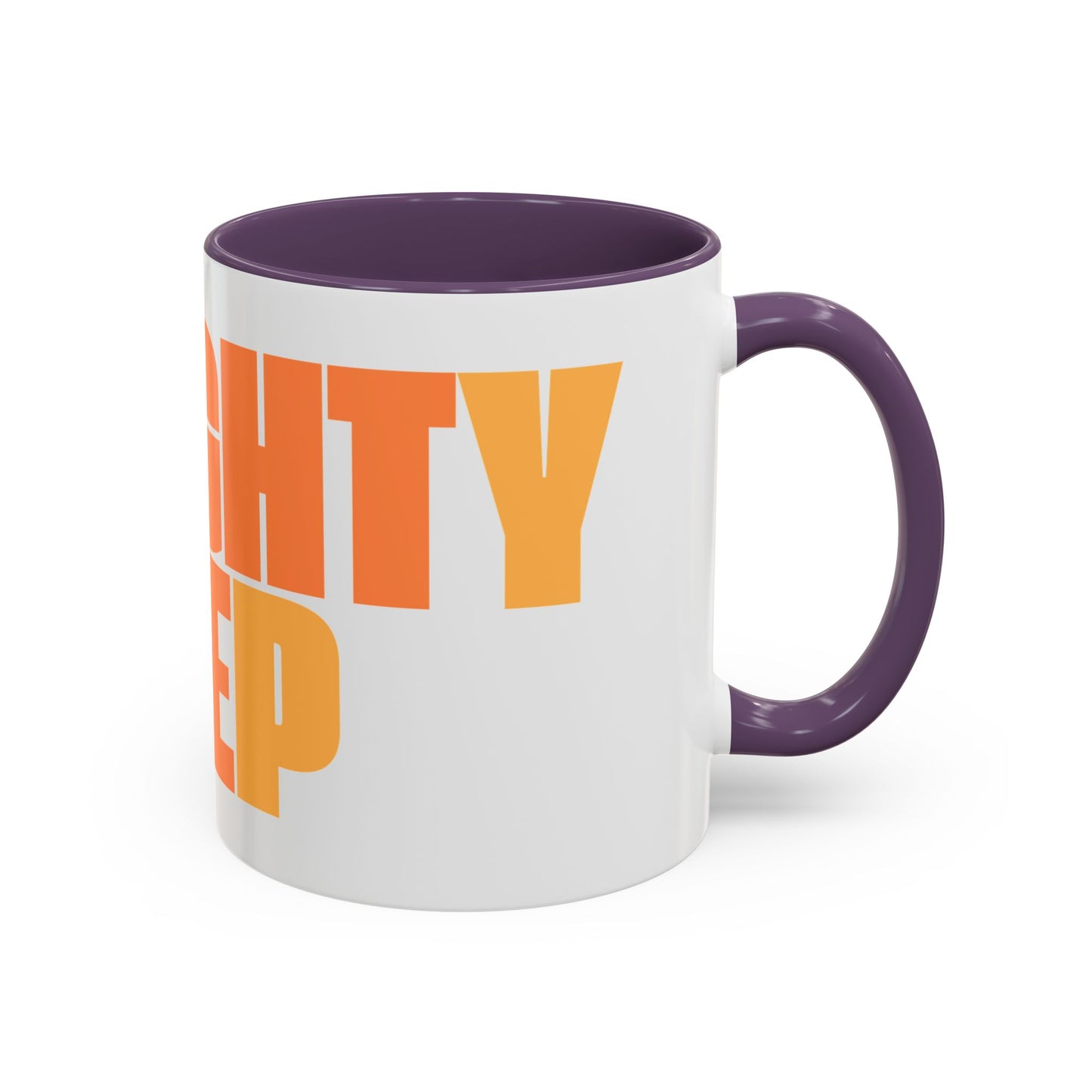 Funny Naughty Step Coffee Mug - Burnt Orange