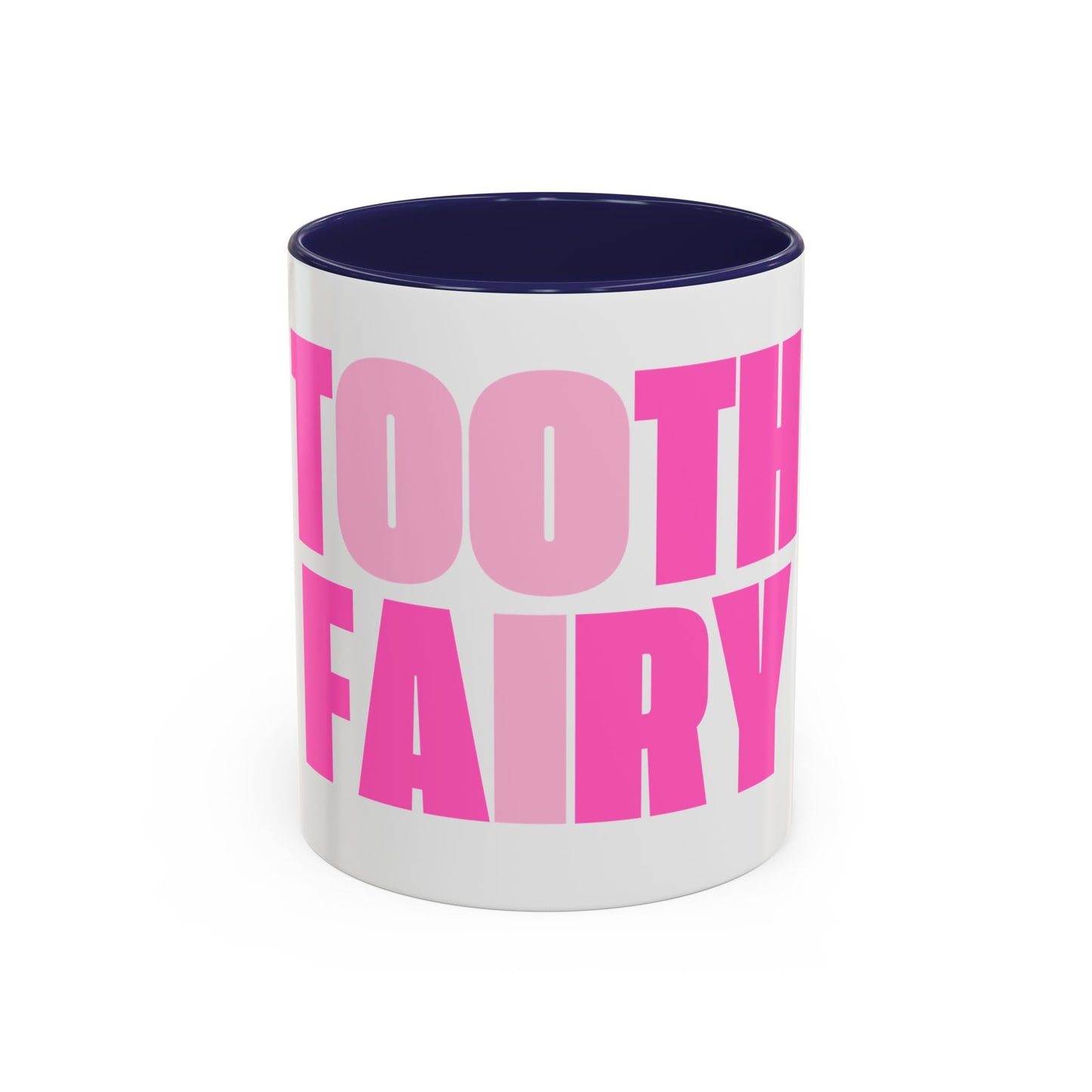 Tooth Fairy Mug for Superhero Parents - Coral Pink