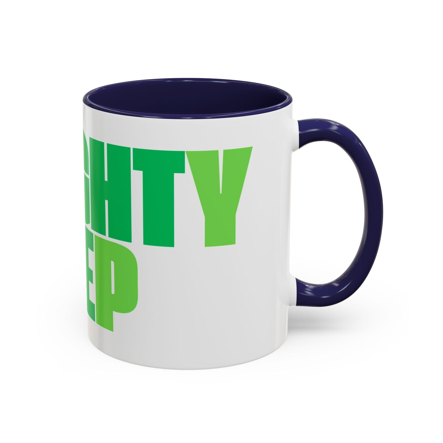 Funny Naughty Step Coffee Mug - Forest Green