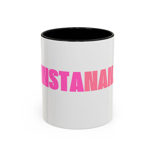 InstaNAN Coffee Mug for Nanas on the Gram - Coral Pink