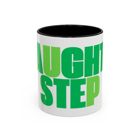 Funny Naughty Step Coffee Mug - Forest Green