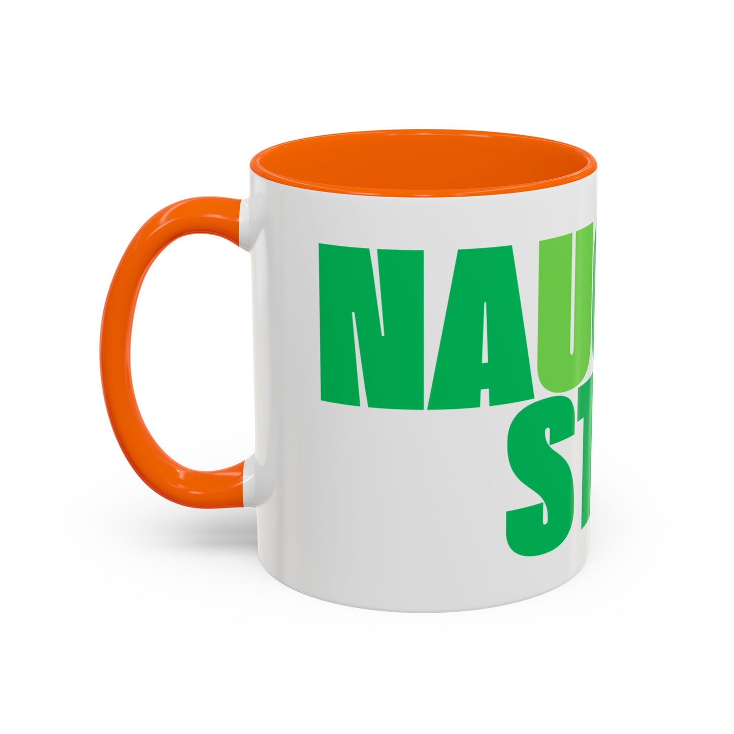 Funny Naughty Step Coffee Mug - Forest Green