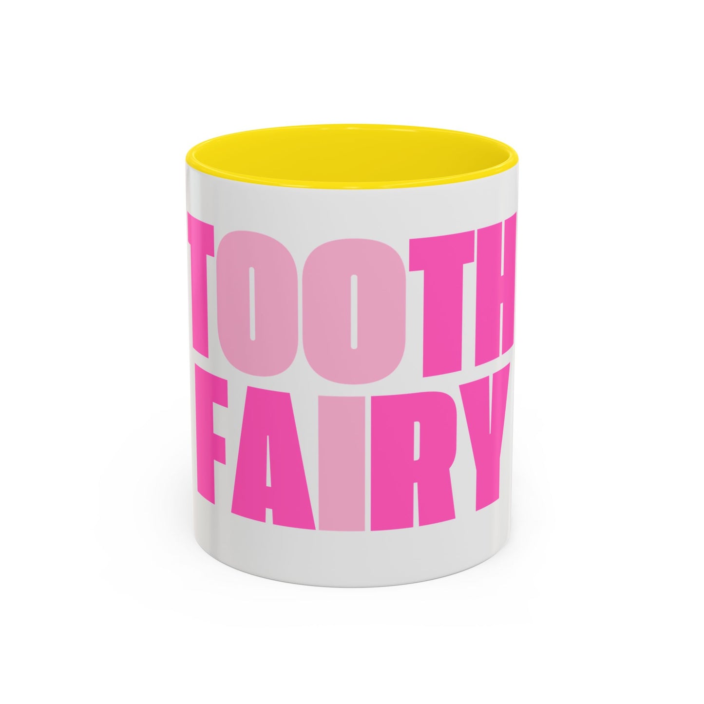 Tooth Fairy Mug for Superhero Parents - Coral Pink