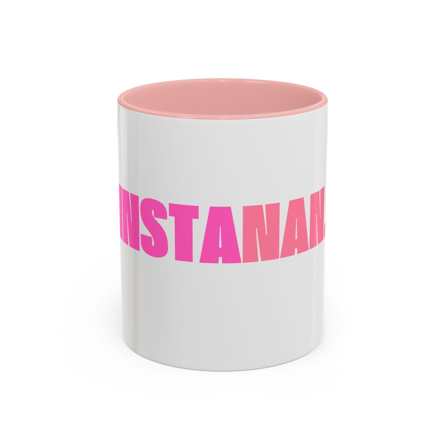 InstaNAN Coffee Mug for Nanas on the Gram - Coral Pink