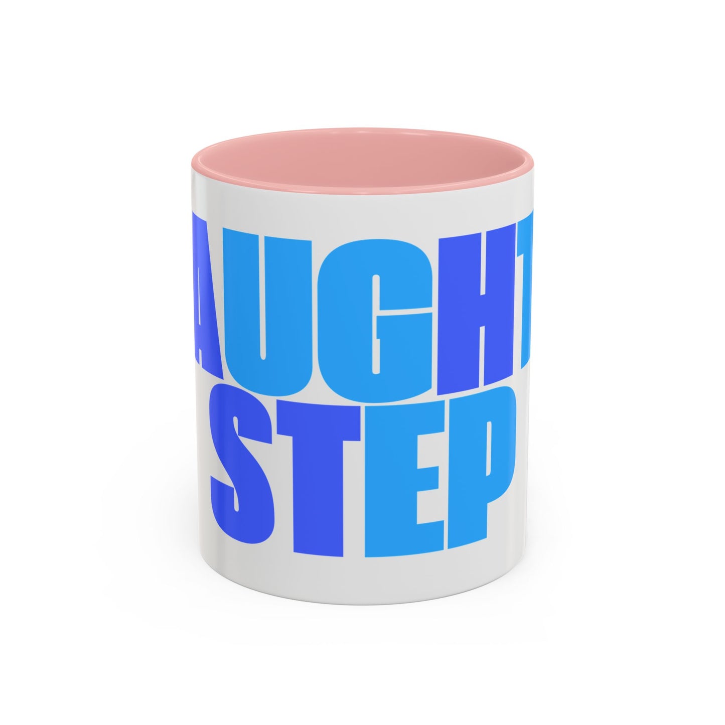 Funny Naughty Step Coffee Mug - Afina Blue