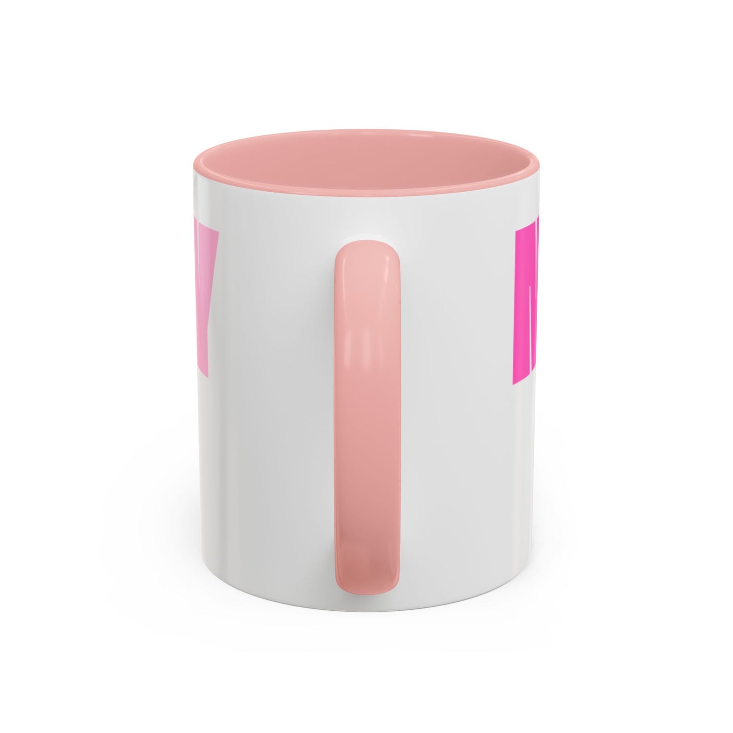 Funny Naughty Step Coffee Mug - Coral Pink