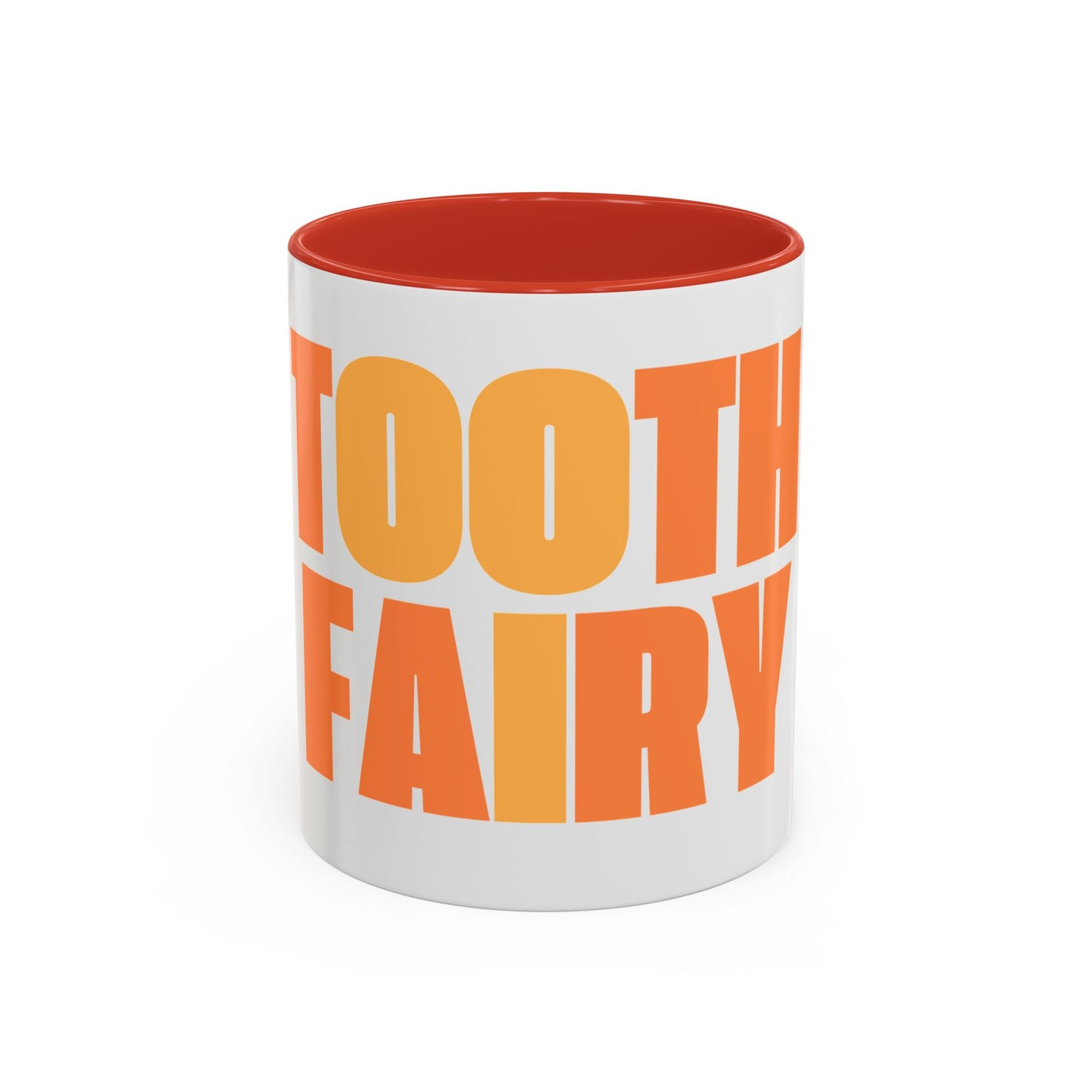 Tooth Fairy Mug for Superhero Parents - Burnt Orange