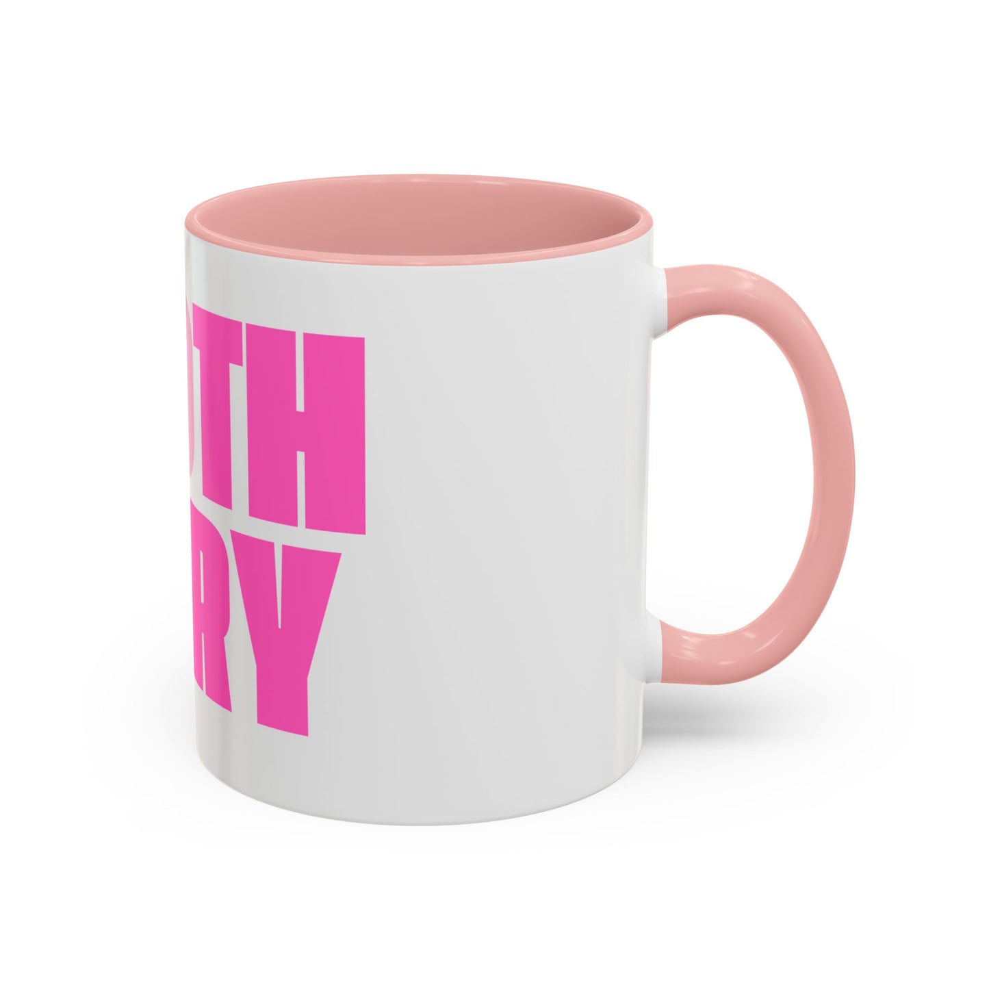 Tooth Fairy Mug for Superhero Parents - Coral Pink