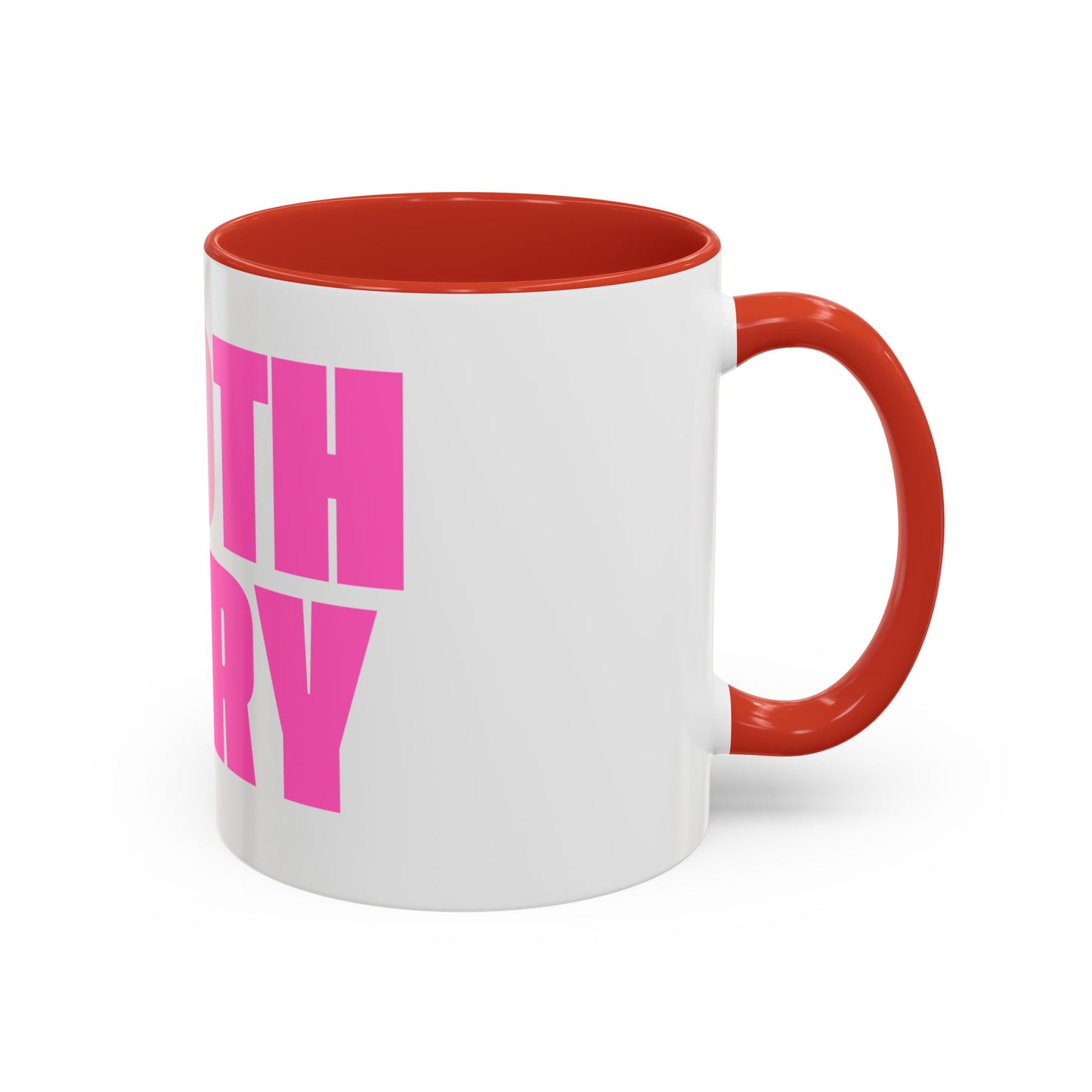 Tooth Fairy Mug for Superhero Parents - Coral Pink