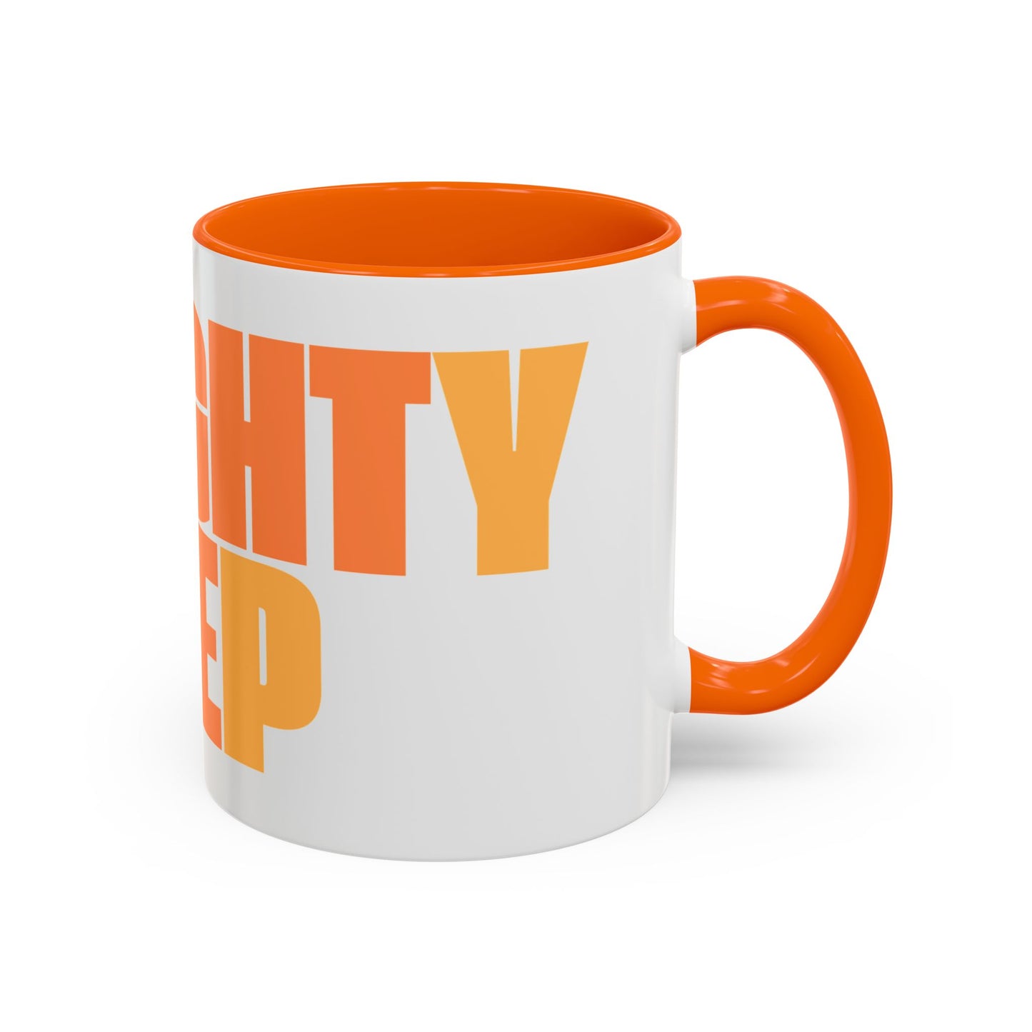 Funny Naughty Step Coffee Mug - Burnt Orange