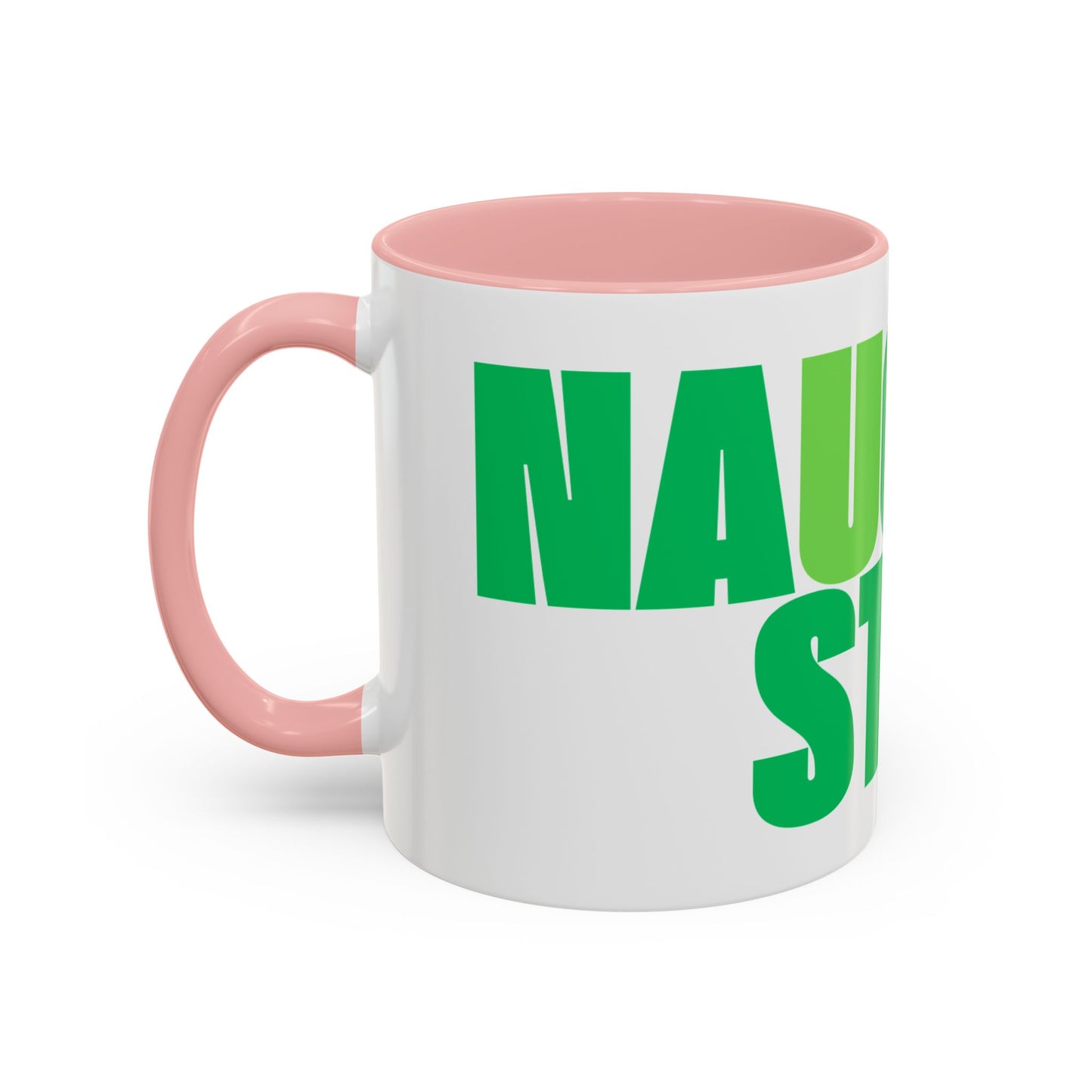 Funny Naughty Step Coffee Mug - Forest Green