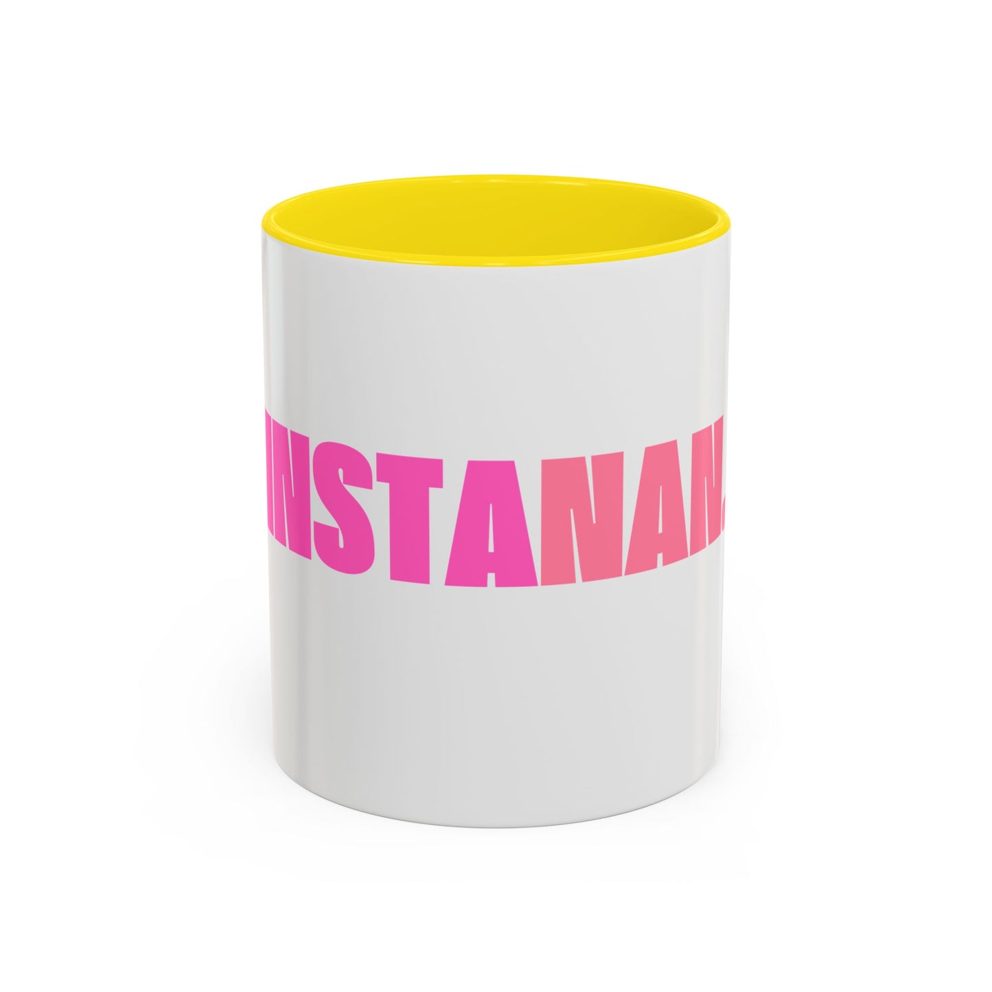 InstaNAN Coffee Mug for Nanas on the Gram - Coral Pink