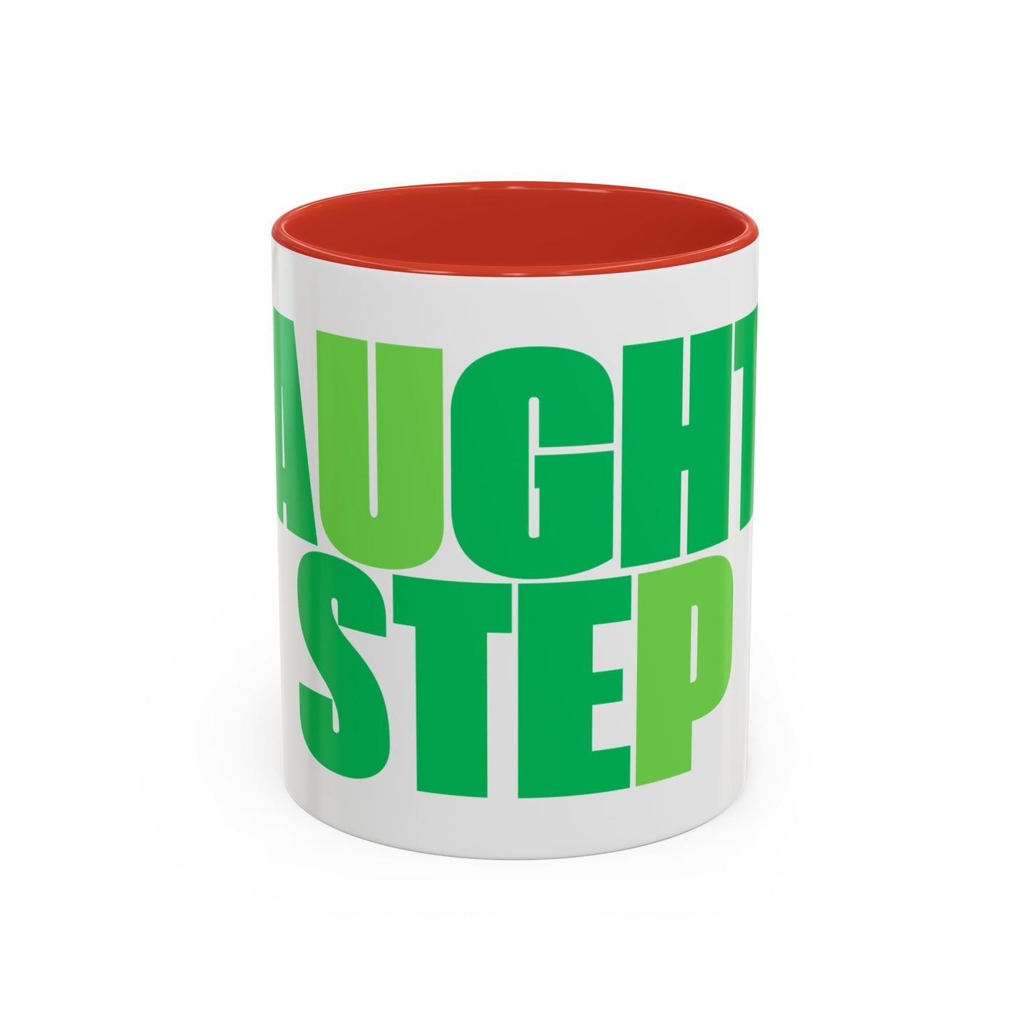 Funny Naughty Step Coffee Mug - Forest Green