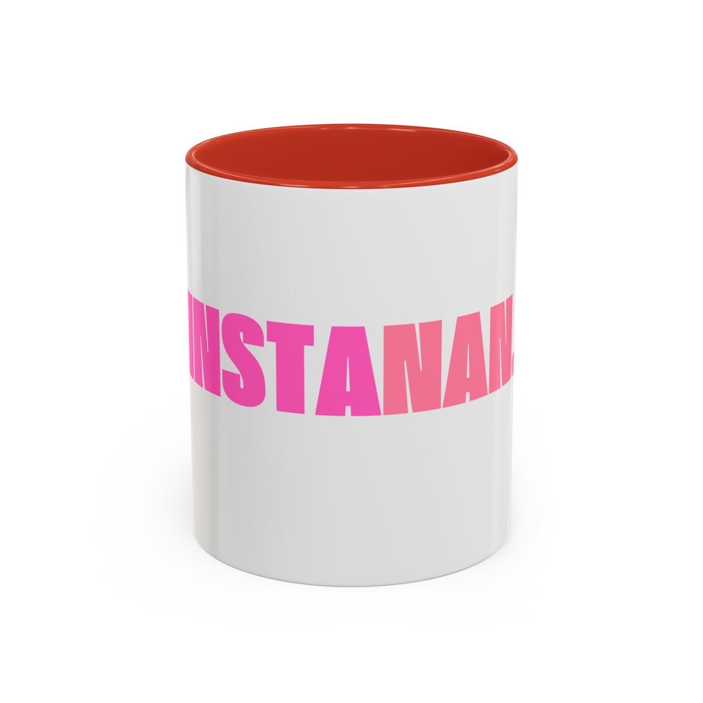 InstaNAN Coffee Mug for Nanas on the Gram - Coral Pink