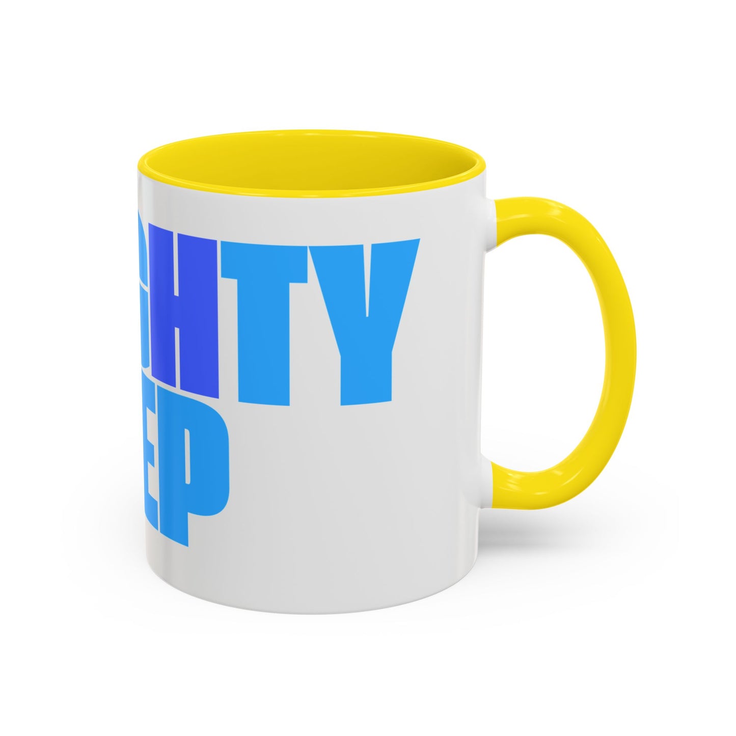 Funny Naughty Step Coffee Mug - Afina Blue