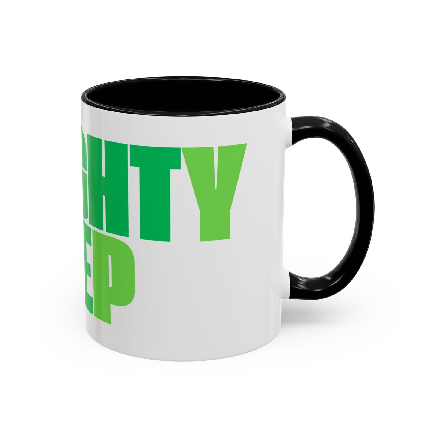 Funny Naughty Step Coffee Mug - Forest Green