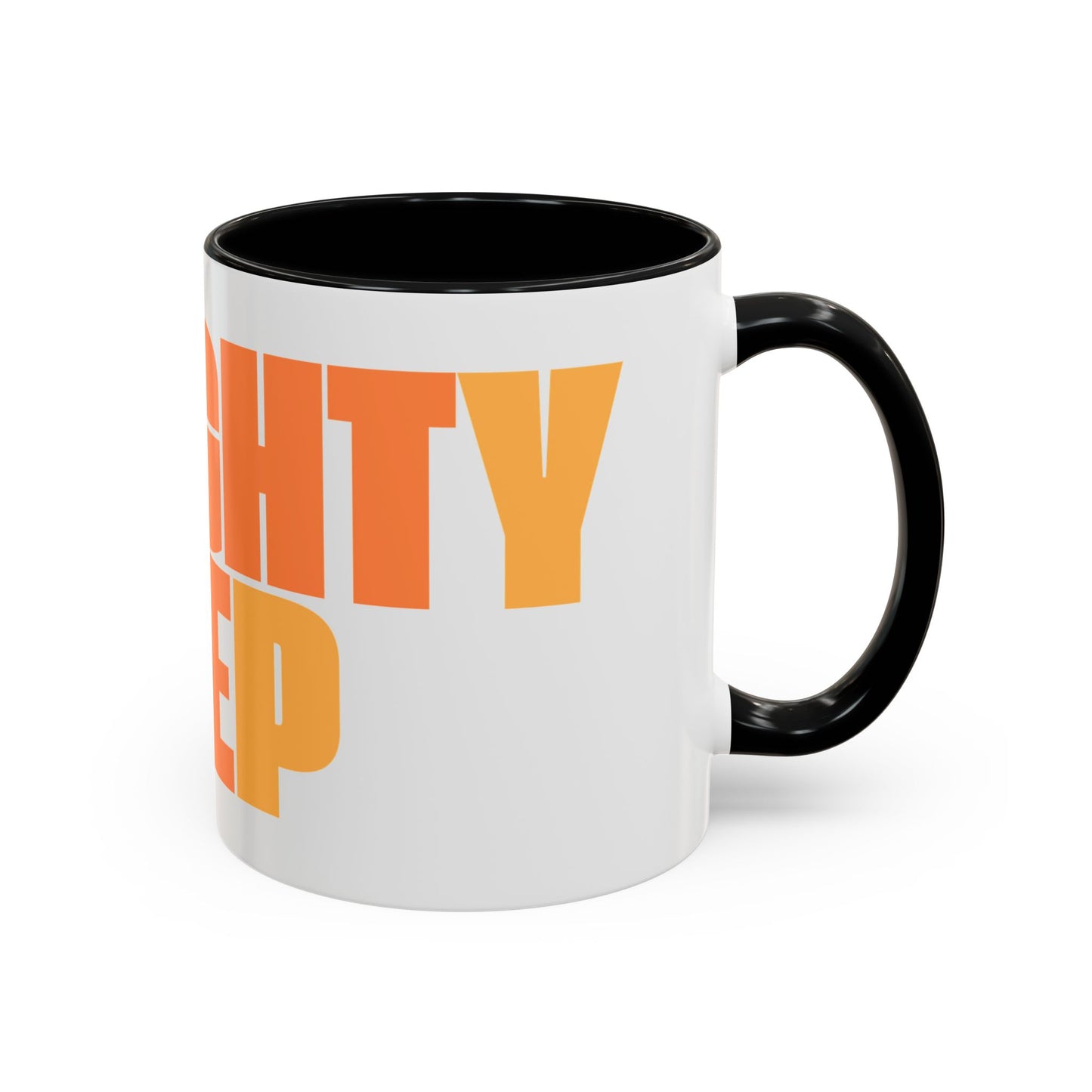 Funny Naughty Step Coffee Mug - Burnt Orange