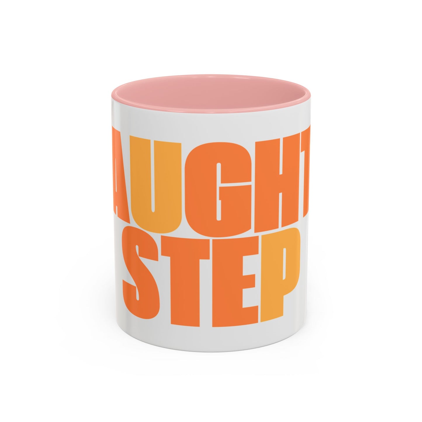 Funny Naughty Step Coffee Mug - Burnt Orange